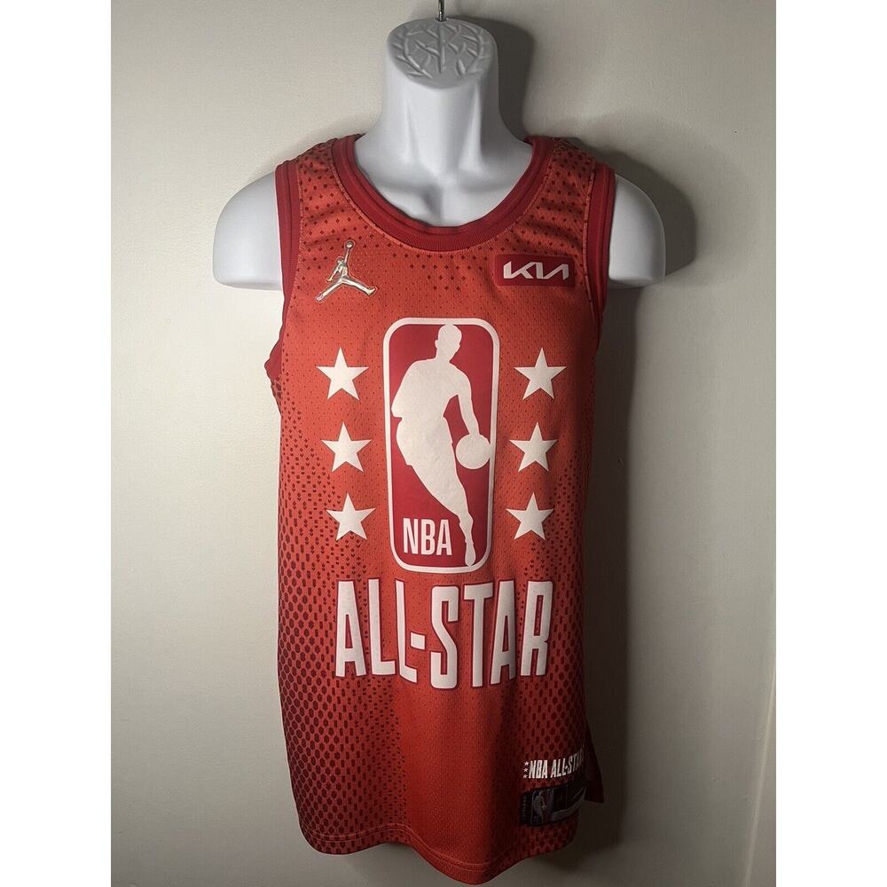NBA All Star Game Large 2021 Zach Lavine Chicago Bulls Jordan Swingman Jersey 48